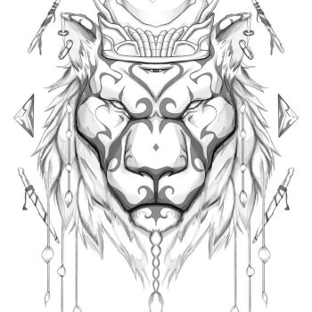 zodiac leo poster print